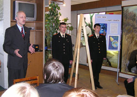 Акция «Голос Твери в защиту планеты» в Тверском краеведческом музее, 22 марта 2006 года